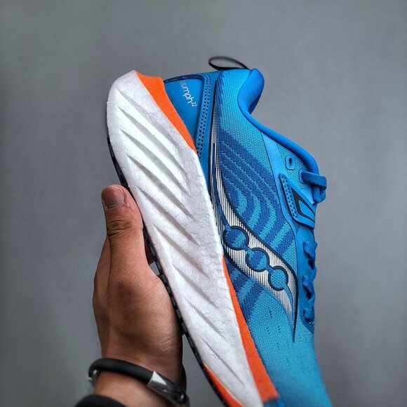 Saucony Triumph 22 Sports Jogging Shoes Blue main image 5